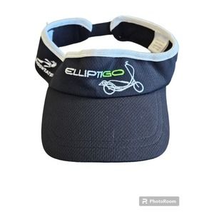 Elliptigo Visor Headsweats Terry Lining Black Adjustable
